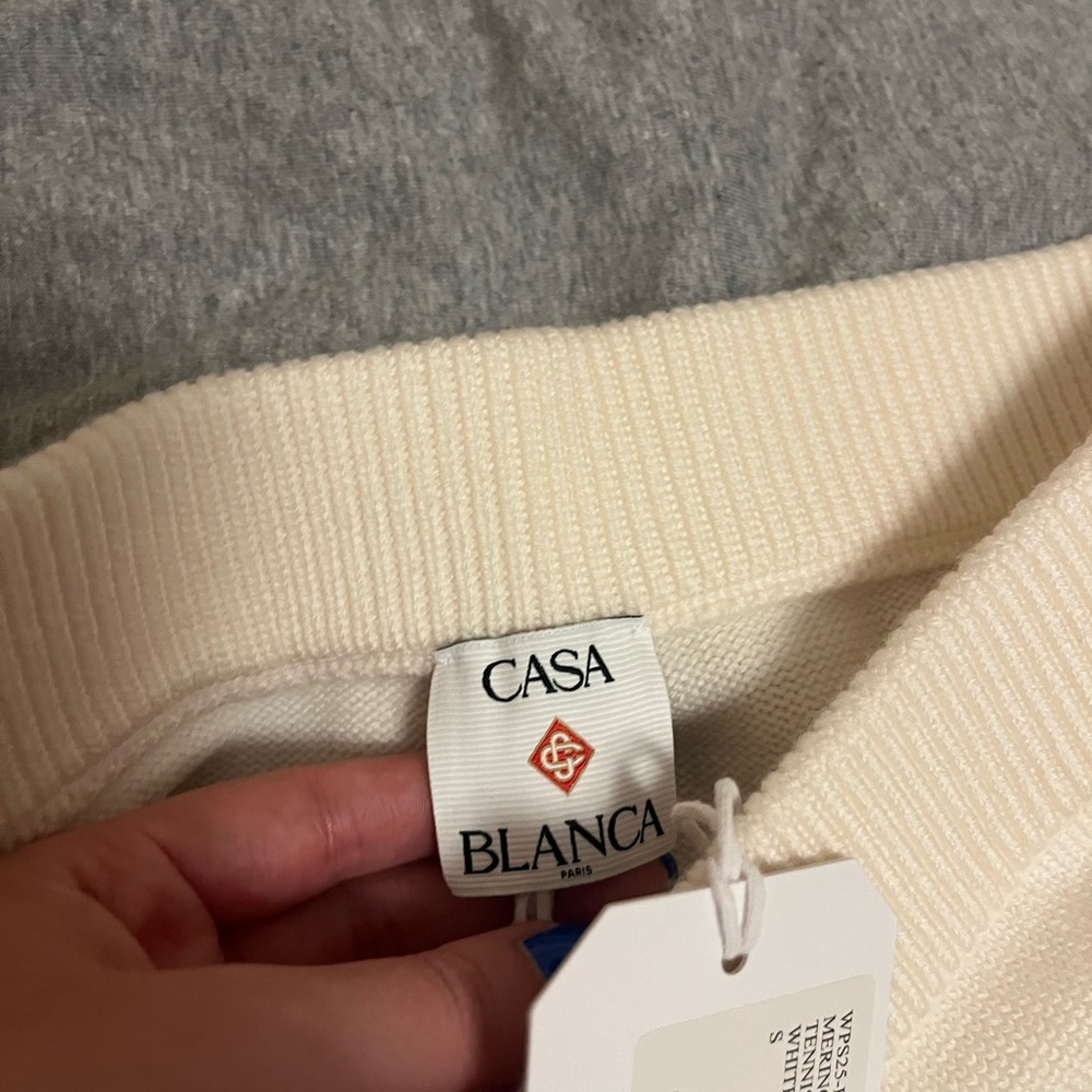 Casablanca wool tennis skirt - Picture 3 of 4